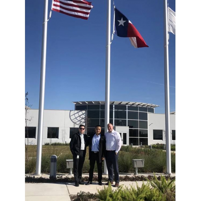 我司工程师拜访TOOL-FLO新工厂